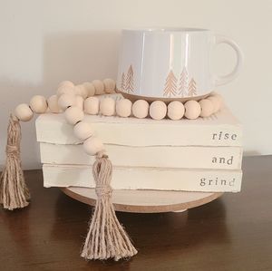 Rise & Grind Book Stack